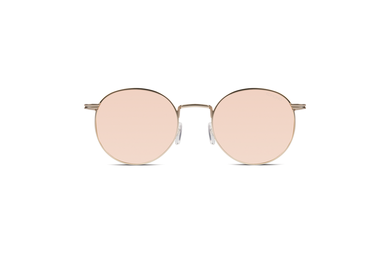 Taylor Rose Gold Mirror – Solskon Sunglasses